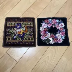 Bonne chenille lake alster 花柄タオルハンカチ