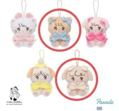 mikko characters 抱きしめおリボンマスコット ナッツ ラテ