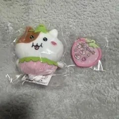 もちにゃみ いちごコレクション マスコット キーホルダー - メルカリ