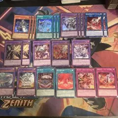 遊戯王 閃刀姫召喚獣アレイスターデッキ 40枚 EX15枚 スリーブつき