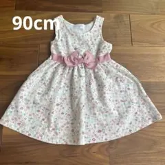 WILL MERY 花柄 ノースリーブ ワンピース 90cmのサムネイル