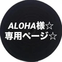ALOHA様☆ 専用ページ☆
