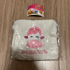 たべっ子どうぶつ　ふわもこポーチ　PEGASUS