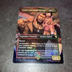 アバランチのリーダー、バレット　チョコボトラックfoil 1枚　英語　MTG