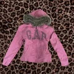 00s archive GAP ピンク ファーパーカー y2k 平成 ギャルピチ