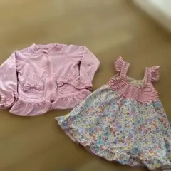 100cm 水着　ラッシュガード　セット