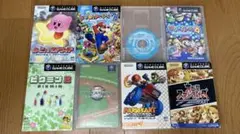 ニンテンドー ゲームキューブ ソフト まとめ売り マリオ カービィのエアライド