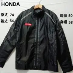 HONDA ブラック ナイロンジャケット #CARI_AMAN