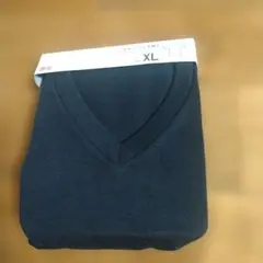 ユニクロ　ドライカラー　VネックTシャツ（半袖）XL ブラック