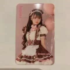 Hitomi 直筆サインチェキ　黒 Hitomi(田中瞳)さん直筆サイン入りチェキ 3枚