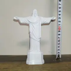 クリスト・レイ像 ホワイト 約１６cm