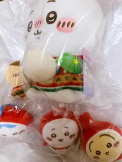 ちいかわ　エニマイくじ　A賞　E賞オーナメント　ハチワレ　うさぎ　おまけつき