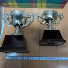 優勝カップ　２個セット（中と小）