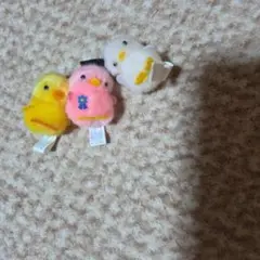 ひよこぬいぐるみ3個セット