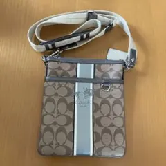 COACH ショルダーバッグ ストライプ