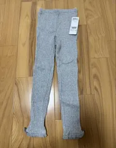 【新品未使用】レギンス　グレー　120