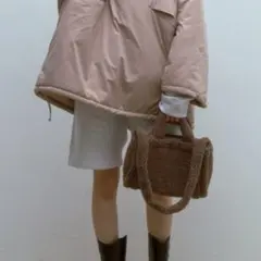 今季！decollte accessory モコバッグ S モカ