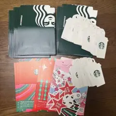 スターバックス　ギフト　タグ　封筒　スタバ