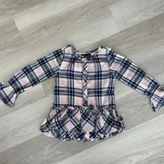 Tommy Hilfiger チェック柄シャツ 4T