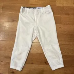 ZETT ホワイト 練習用ユニフォーム S