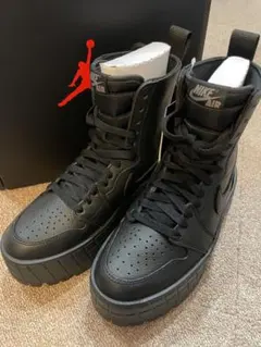 新品　NIKE エアジョーダン1ブルックリン ブラック　23.5センチ　箱付　黒 NIKE公式】エア ジョーダン 1 ブルックリン LOW ウィメンズ