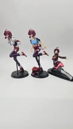 ガンダム　SEED ルナマリア　ホーク　フィギア　３体セット　プライズ品のサムネイル