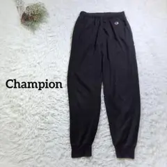 チャンピオン　ジョガーパンツ　スウェットパンツ　ワンポイント　ブラック　Lサイズ