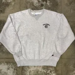 90年代 RUSSELLラッセル ハイコットン スウェット USA製 ボーダー