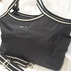 極美品　agnes b　VOYAGE　トートバッグ　マザーズバッグ　大容量のサムネイル