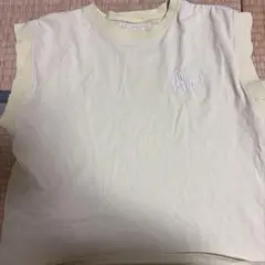 肩出し 半袖 イエロー