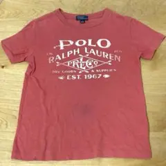 Polo By Ralph Lauren 130cmサイズ 赤 半袖 Tシャツ