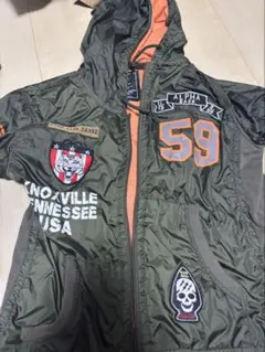 ALPHA MA-1 フライトジャケット M 古着 中古・古着通販】ALPHA (アルファ) MA-1フライトジャケット