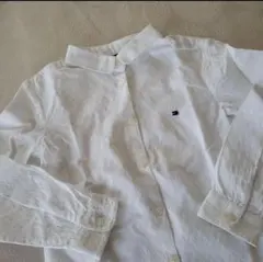 【最終処分前セール】トミーヒルフィガー　白　長袖シャツ　104