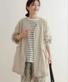 アーバンリサーチドアーズ　モッズコート ライトベージュ M 24SS