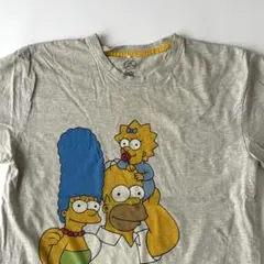 0136 シンプソンズ 両面プリントTシャツ メンズ