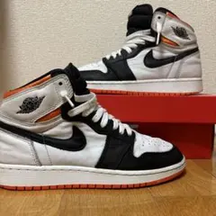 Nike Air Jordan 1 ホワイト/ブラック/オレンジ