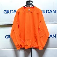 GILDANギルダン☆トレーナー☆セーフティオレンジ☆ネオンオレンジ☆Mサイズ