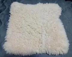 リアルムートン ラグ 正方形