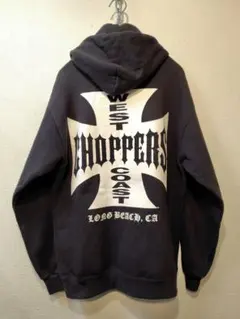 〜00’s WEST CORST CHOPPERS フルジップパーカー 90's-00's “WEST COAST CHOPPERS” hoodie – XXNT