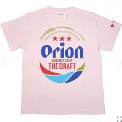 オリオンビール Tシャツ ピンク　OKINAWA 星　スター　半袖　S