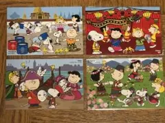 SNOOPY in Ginza ポストカード4枚セット 2013年製