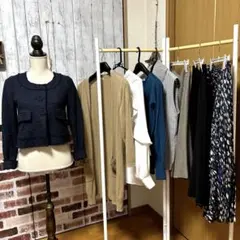 ノーカラージャケット スカートl