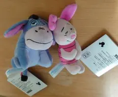 くまのプーさん マスコット イーヨー ピグレット ぬいぐるみセット 約13cm