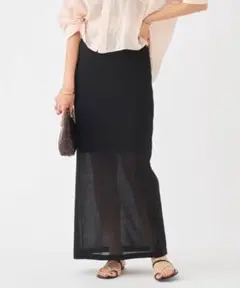 【2万円相当】 plage Sheer Iラインスカート 38