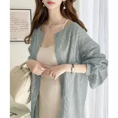 シフォン シャツ