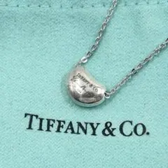 美品✨　Tiffany ティファニー　ネックレス　ビーンズ　スモール　シルバーのサムネイル