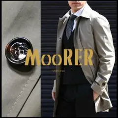 【美品】【50】MOORER♡ムーレー リバーシブル ステンカラーコート メンズ 2025年最新】MOORER メンズ ステンカラーコートの人気アイテム