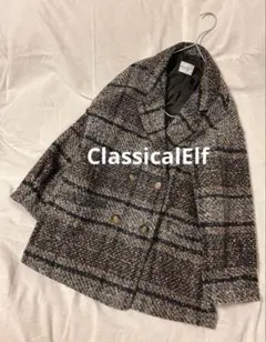 チェックコート テーラードジャケット