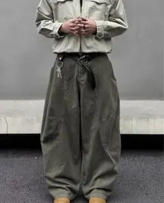 【新品未使用】大人気‼️アメリカ風ワイドデニム　ワイドパンツ　　y2k Opium