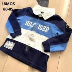 タグ付　未使用品　TOMMY HILFIGER 18MOS ラガーシャツ